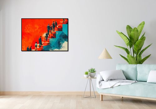 Plakat 100x70cm Metafory Sukcesu na Arena.pl