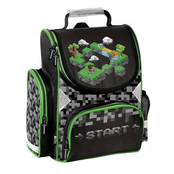 Tornister do klas 1-3 PASO MINECRAFT tylko 850g zdjęcie 1