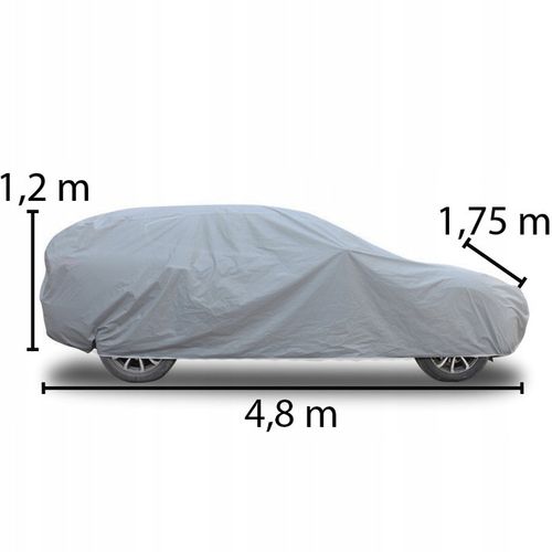 POKROWIEC PLANDEKA NA SAMOCHÓD PEVA DUŻY SAMOCHÓD AUTO WODOODPORNY MOCNY L na Arena.pl