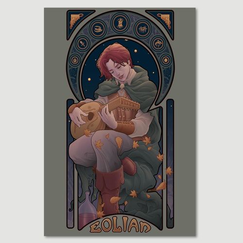 Deco Panel, Młody grajek 70x100 na Arena.pl