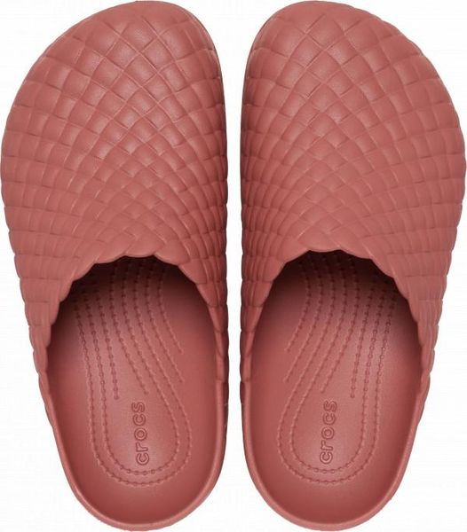 Damskie Lekkie Buty Klapki Crocs Dylan Woven Texture 209946 Clog 41-42 zdjęcie 6