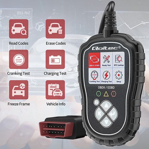 Cyfrowy Tester diagnostyczny ProLine OBD2 EOBD PL MENU 8V-25V Dual System na Arena.pl
