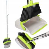 SZCZOTKA MIOTŁA SZUFELKA ZMIOTKA SKŁADANA ZESTAW DO SPRZĄTANIA LENIUCH