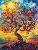 Obraz Malowanie po numerach 30x40 IDEYKA NA RAMIE