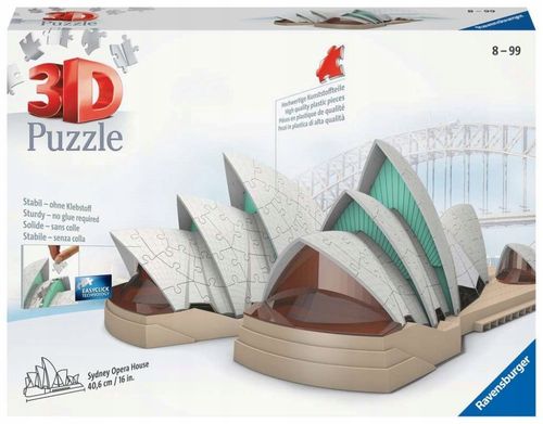 Puzzle 540 Globus 3D Ravensburger RAP124367 na Arena.pl