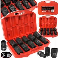 NASADKI UDAROWE 1" CAL ZESTAW NASADEK UDAROWYCH KLUCZY NASADOWYCH