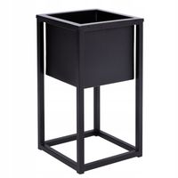 KWIETNIK STOJĄCY PÓŁKA INDUSTRIAL STOJAK NA KWIATY METALOWY LOFTOWY 40