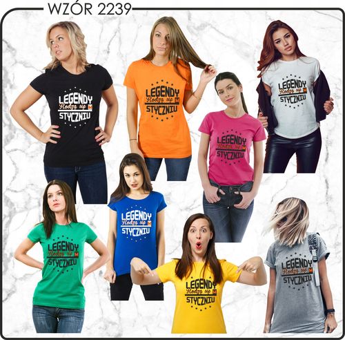 KOSZULKA prezent na Urodziny 18 20 30 40 50 60 70 na Arena.pl