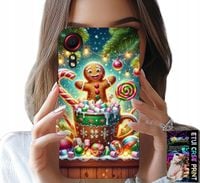 ETUI DO SAMSUNG GALAXY XCOVER 7 - PIERNIK PIERNIKI ŚWIĄTECZNE WZORY +SZKŁO