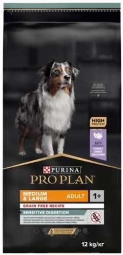 Pro Plan Grain Free Medium Large Sensitive 12kg na Arena.pl