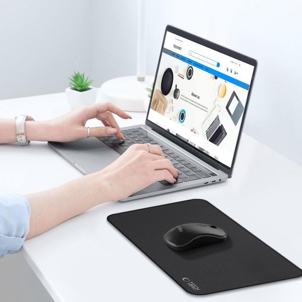 tech-protect a100 mouse pad 35 x 25cm black zdjęcie 9