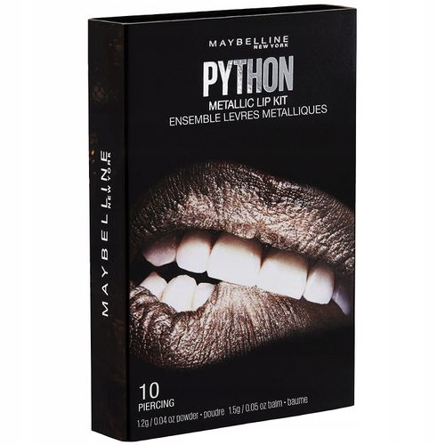 Maybelline Lip Python Duo - 10 Treacherous - Lipstick Szminka Brązowy na Arena.pl