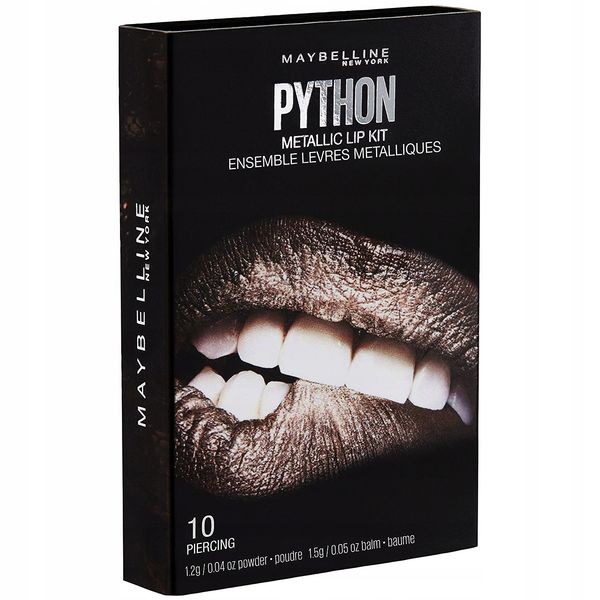 Maybelline Lip Python Duo - 10 Treacherous - Lipstick Szminka Brązowy zdjęcie 3