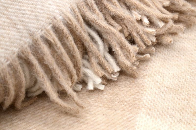 Koc Wełniany 150X200 Kratka 18731 zdjęcie 4