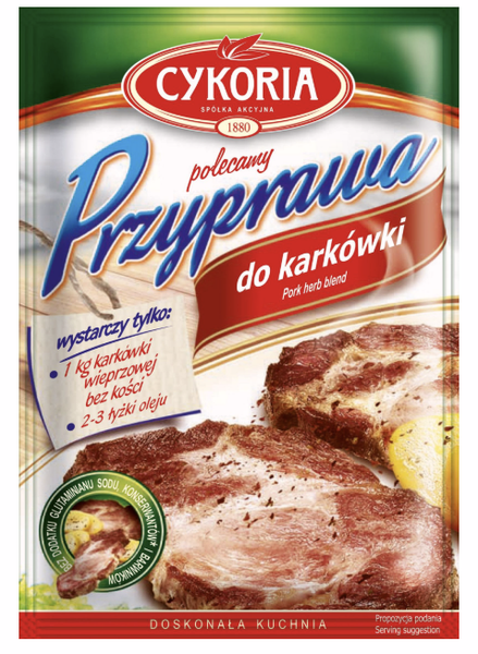 CYKORIA PRZYPRAWA DO KARKÓWKI 35G zdjęcie 1