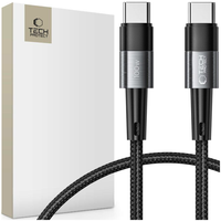 TECH-PROTECT ULTRABOOST TYPE-C CABLE PD100W/5A 25CM GREY