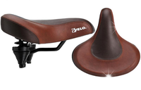 VELO VL8088 SIODEŁKO ROWEROWE SZEROKIE KANAPA BRĄZ