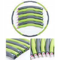 WYSZCZUPLAJĄCE HULA-HOP Z WYPUSTKAMI FITNESS 1,2kg ODCHUDZAJĄCE MASUJĄCE