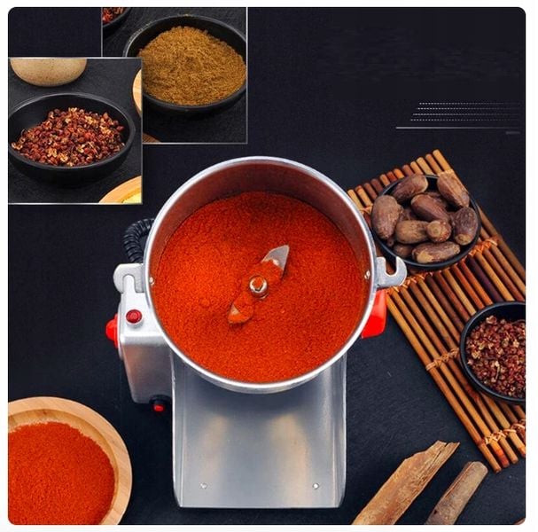 młynek do mielenia ziaren kawy przypraw zboża ziół elektryczny młyn 800g zdjęcie 11