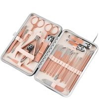 Profesjonalny zestaw do manicure i pedicure 24 narzędzia