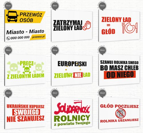 nadruk UV TABLICZKA reklamowa szyld SPRZEDAŻ KRUSZYW DIBOND 40x30 cm na Arena.pl