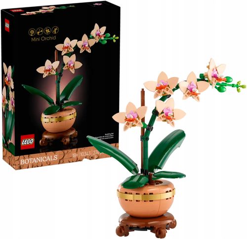 10343 - LEGO The Botanical Collection - Mała orchidea na Arena.pl