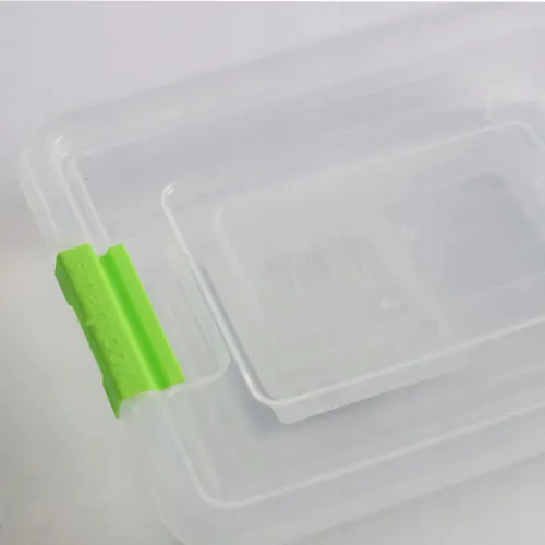 POJEMNIK SMART BOX 0,4L PRZEZROCZYSTY Z POKRYWKĄ UCHWYT KUCHNIA ORGANIZACJA na Arena.pl