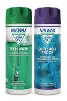 Zestaw do pielęgnacji odzieży Nikwax Tech Wash i SoftShell Proof 2 x
