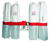 Odciag do trocin wyciag do wior wiur pochlaniacz 4,1kW 8700m3/h 4x350L