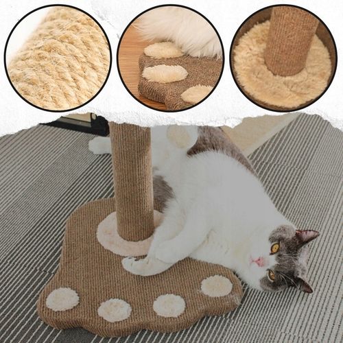 DRAPAK DLA KOTA DOMEK LEGOWISKO SŁUPEK + ZABAWKA na Arena.pl