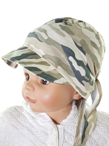 POLSKA UNIWERSALNA CZAPKA CHUSTKA CHUSTECZKA NA GŁOWĘ Z DASZKIEM 40 WZORÓW zdjęcie 14