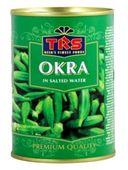 Okra mini cukinie w zalewie strączki w puszce niskokaloryczna zagęstnik bezglutenowy wegetariańskie indyjskie trs 400g