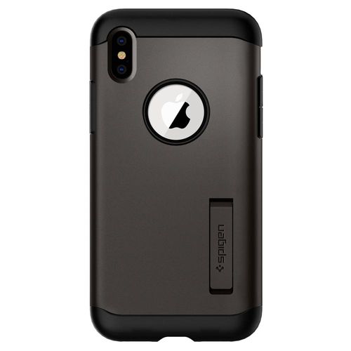 SPIGEN SLIM ARMOR - iPhone XS Max - GUNMETAL na Arena.pl