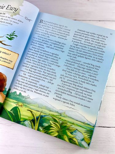 BIBLIA NA KOMUNIĘ DLA DZIECI PREZENT NA CHRZEST PAMIĄTKA Z GRAWEREM na Arena.pl