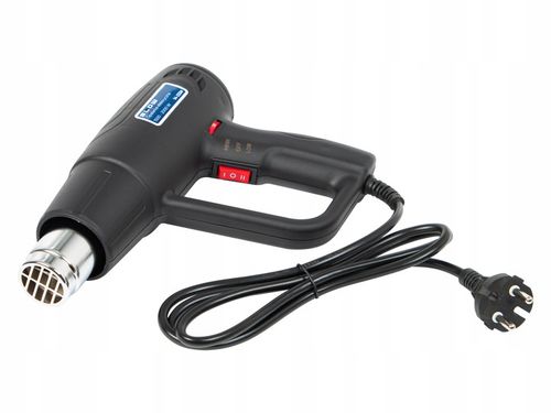 OPALARKA ELEKTRYCZNA 2000W REGULACJA 230V 2 BIEGI 100-600°C MOCNA + 4 na Arena.pl