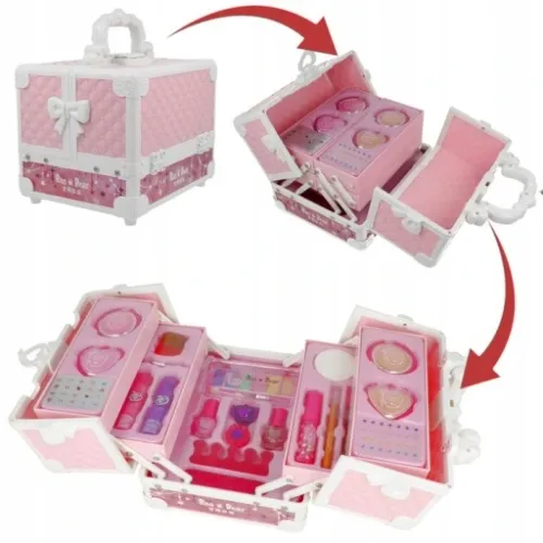 MAKEUP MAKIJAŻ DLA DZIEWCZYNKI KUFEREK KOSMETYKI na Arena.pl