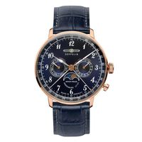 Zegarek Zeppelin LZ129 Hindenburg 7038-3 Quarz Niebieski