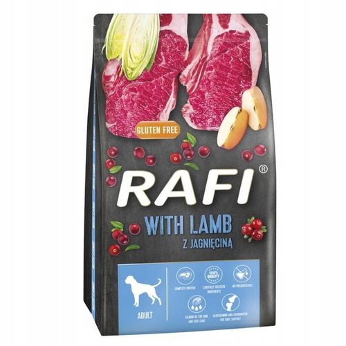 RAFI Adult Lamb 10kg z Jagnięcina karma dla psa + Wizytówka "mój pies" na Arena.pl