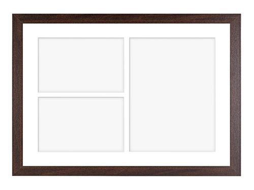 Ramka na 3 zdjęcia Hekla 30x40x3 galeria brązowy 1szt. na Arena.pl