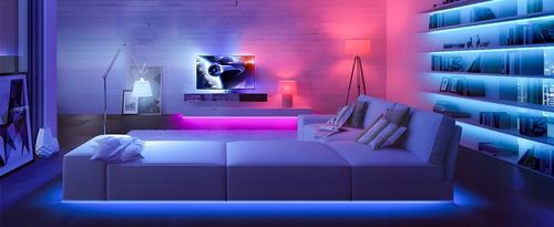 Taśma LED RGB 5m Rolka 12V Listwa Pasek Kolorowa 50W 4000lm IP20 Mocna na Arena.pl