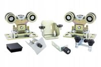 Zestaw wózek wózki rolki do bramy przesuwnej 80x80 rolka z Seger