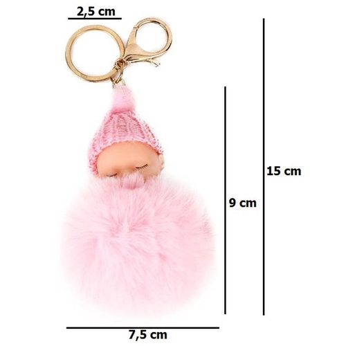 Brelok zawieszka Bobas różowy na Arena.pl