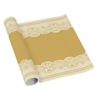 bieżnik papierowy premium w rolce, "royal gold" 40 cm x 5 m 1 szt.