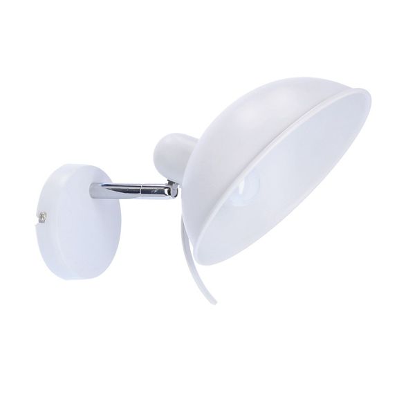 Durio kinkiet 1x40W E14 biały zdjęcie 7