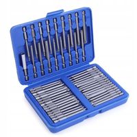 ZESTAW BITÓW DŁUGICH UDAROWYCH DO WKRĘTARKI BITY 75mm + UCHWYT 50EL