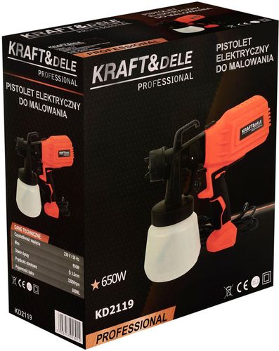 Pistolet do malowania 650W KD2119 na Arena.pl