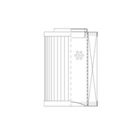 WIX Filters D85B25BV - Filtr hydrauliczny HY11207 SH67115 ZD98571 HD815