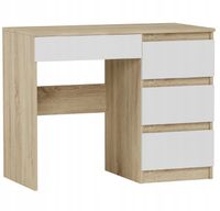 Meble Biurko komputer stolik 90cm sonoma mix N34