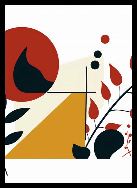 Plakat 50x70cm Ogień i Flora zdjęcie 2