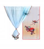 FIRANKA FIRANKI DZIECIĘCA Panel SAMOLOTY czerwony